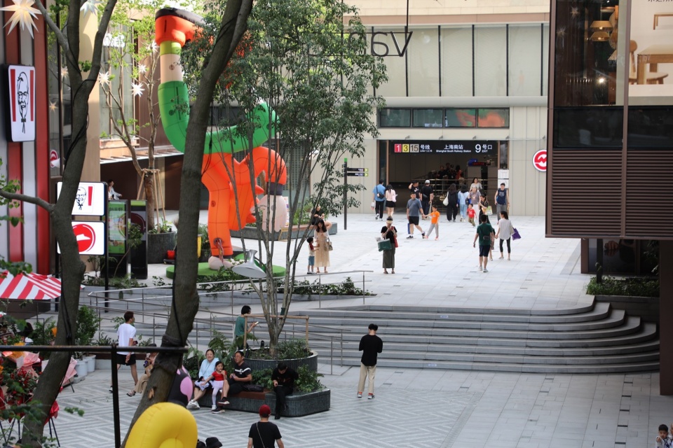 Midtown Forest Shanghai Xuhui Vanke Plaza Landscape Practice by THLA