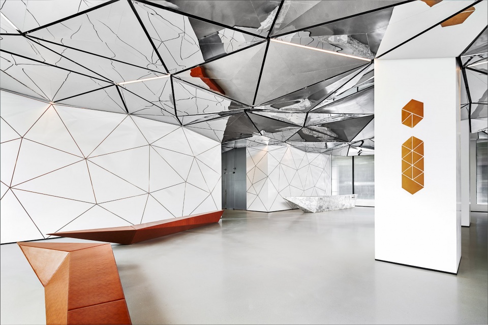 the parinee i tower lobby by studio symbiosis