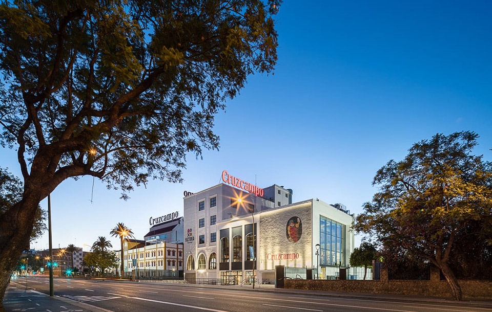 cruzcampo factory tower by ayesa