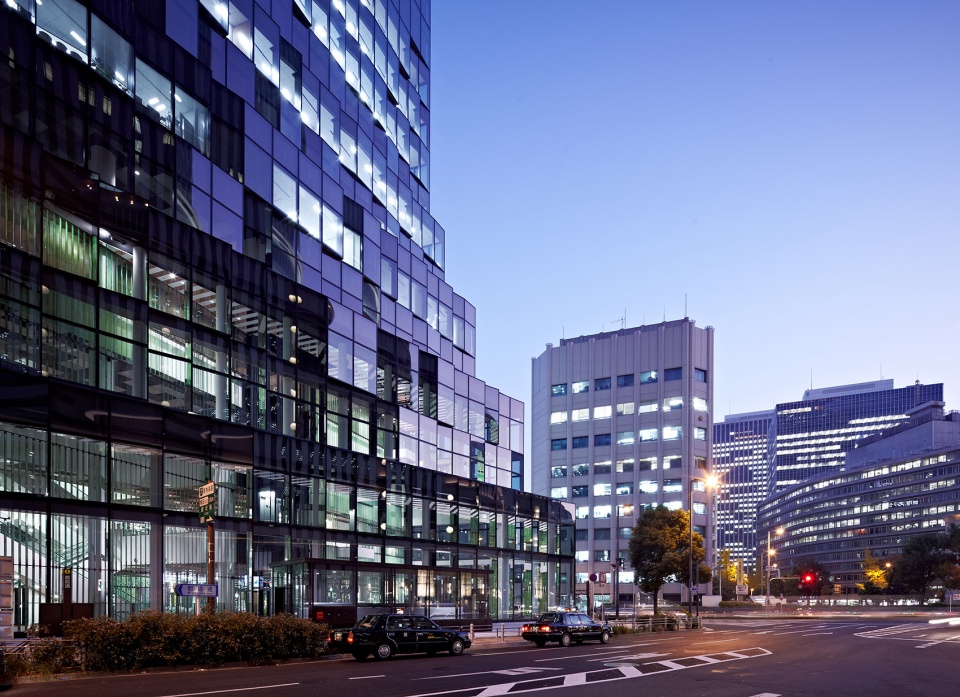 fukoku tower by dominique perrault architecture