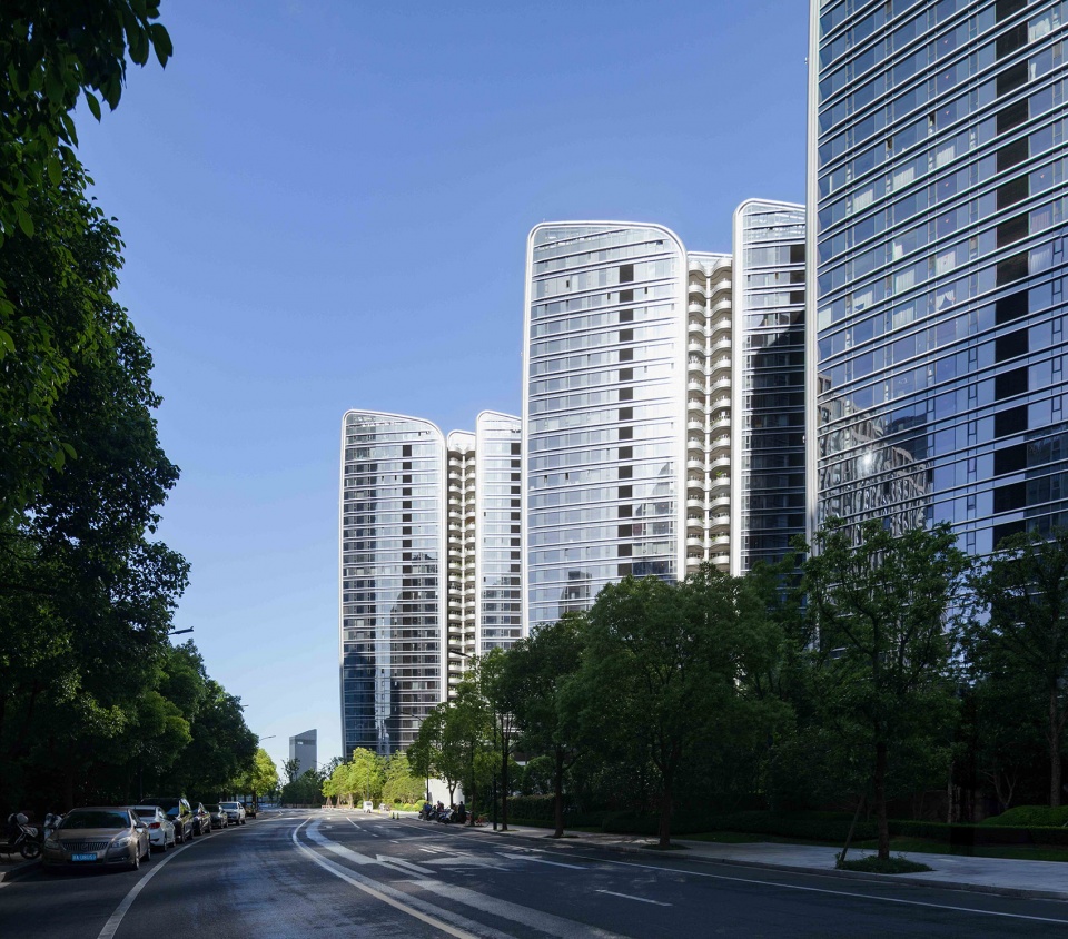 guanyun qiantan city sails in hangzhou by aedas