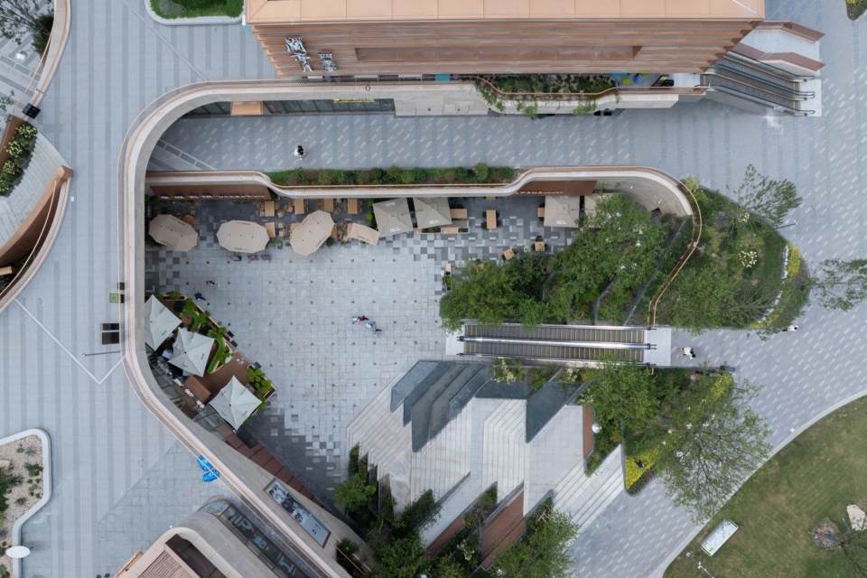 Midtown Forest Shanghai Xuhui Vanke Plaza Landscape Practice by THLA