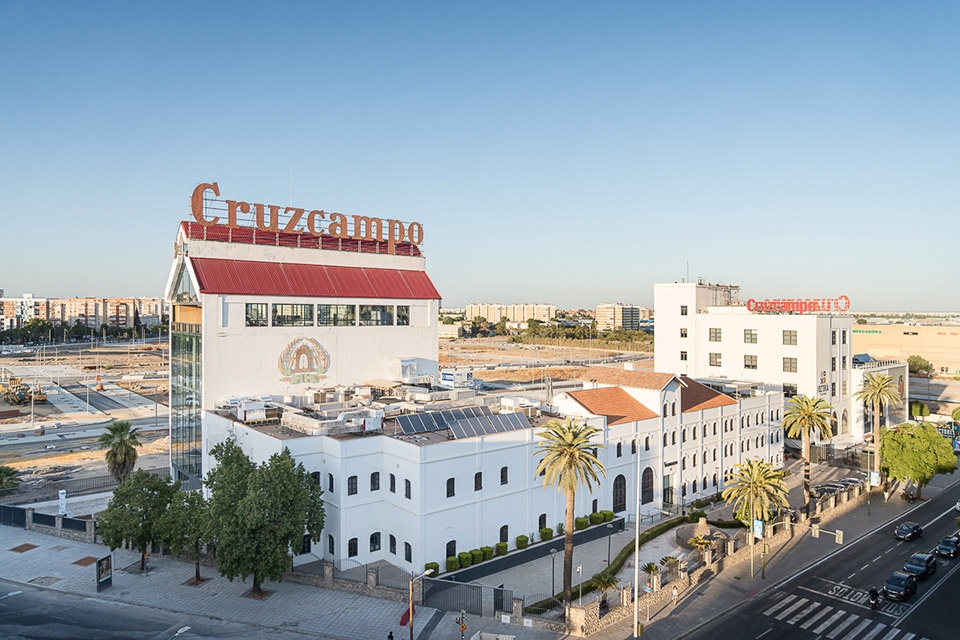 cruzcampo factory tower by ayesa