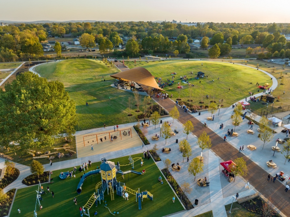 Luther George Park by Trahan Architects