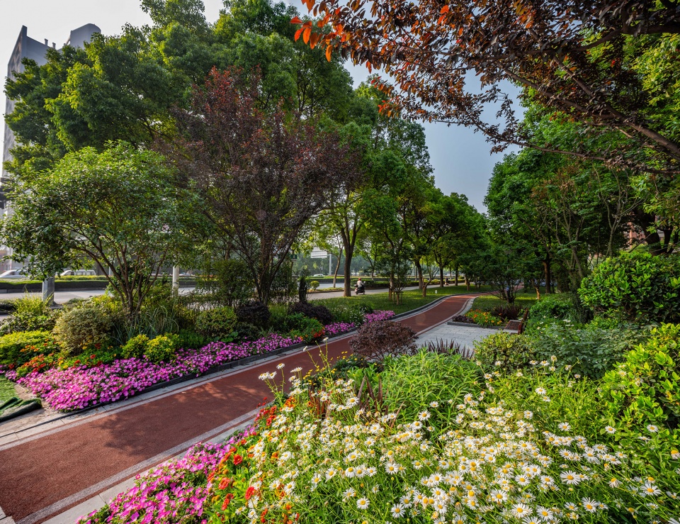 jiaxing pocket park china by igreen group