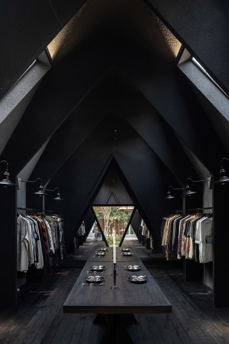 The Shape of Shadows TBHNP Shanghai Pop up Concept Space by Fon Studio