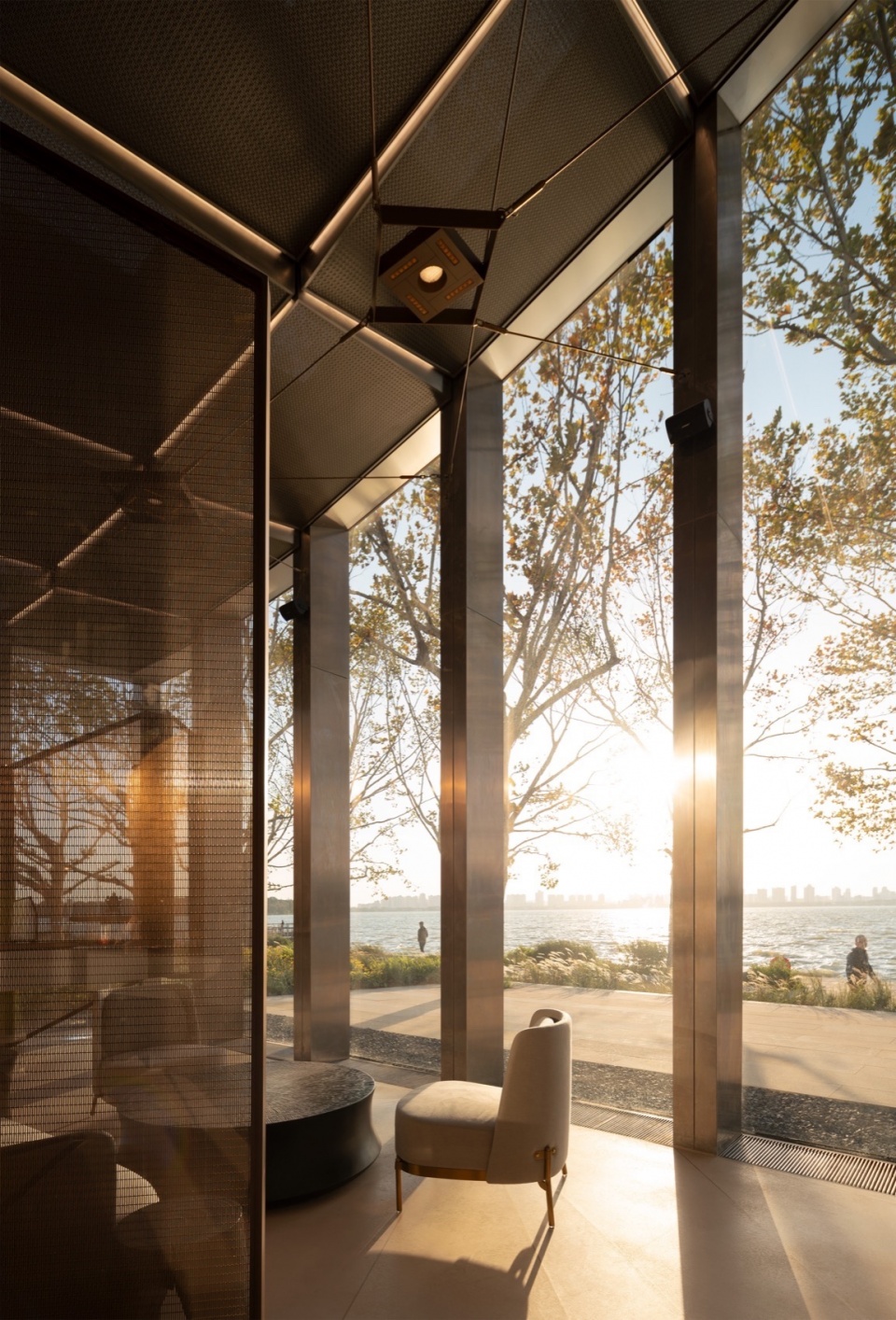 The Jinji Lake Pavilion by BIG Arts Group
