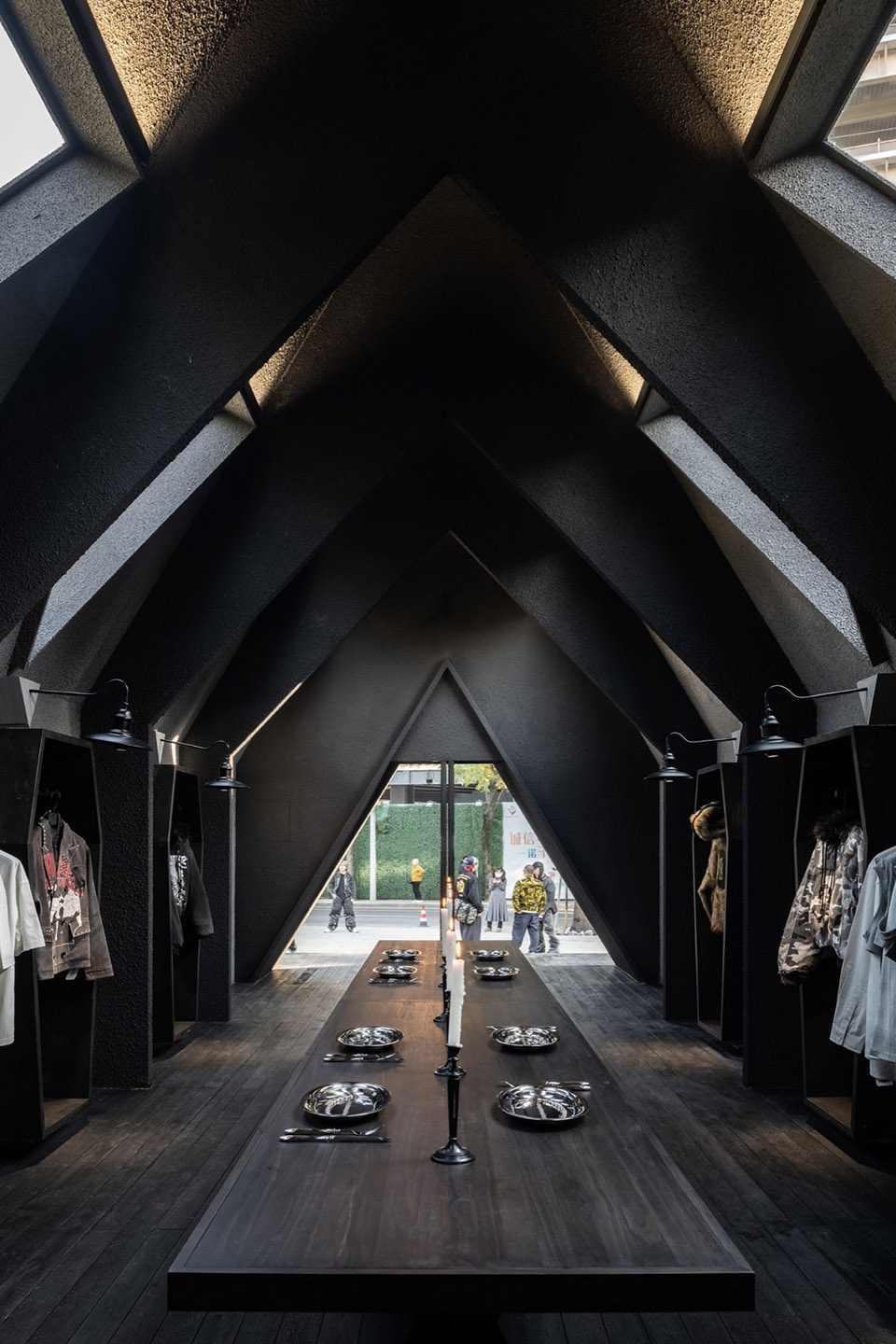 The Shape of Shadows TBHNP Shanghai Pop up Concept Space by Fon Studio