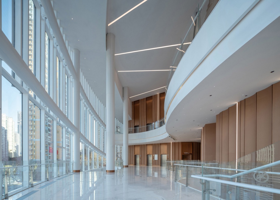 huang pu cultural centre by international frederic rolland architecture