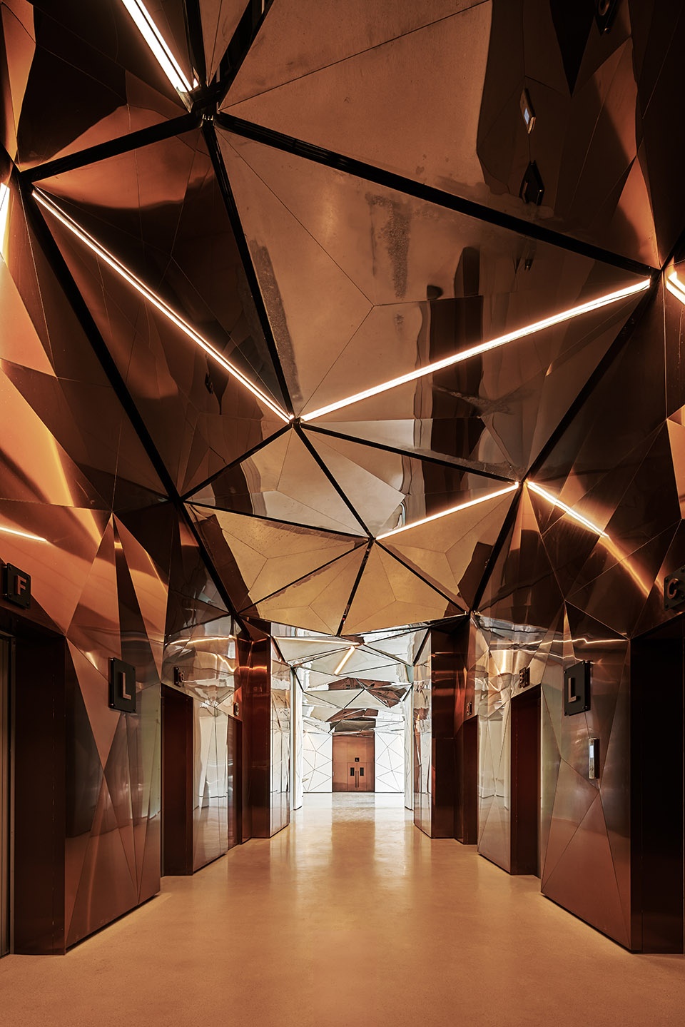 the parinee i tower lobby by studio symbiosis