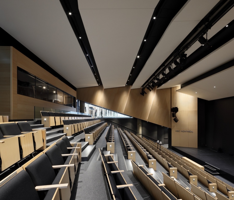 Hec Montreals Helene Desmarais Building by Provencher Roy