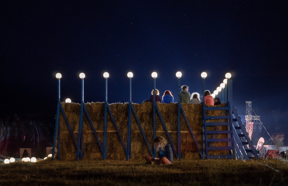 Temporary Installation at a Mountain Festival by atelier VRAC