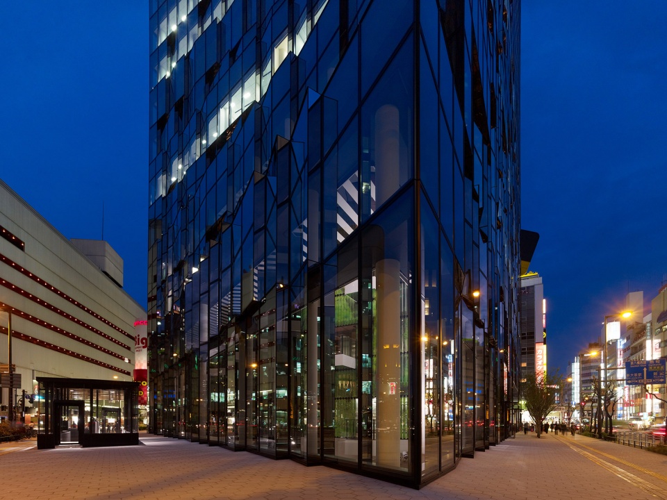 fukoku tower by dominique perrault architecture