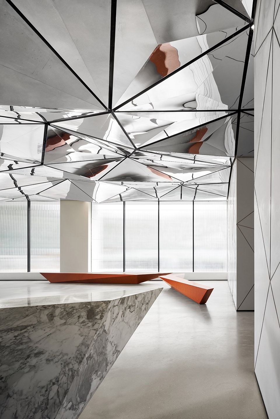 the parinee i tower lobby by studio symbiosis