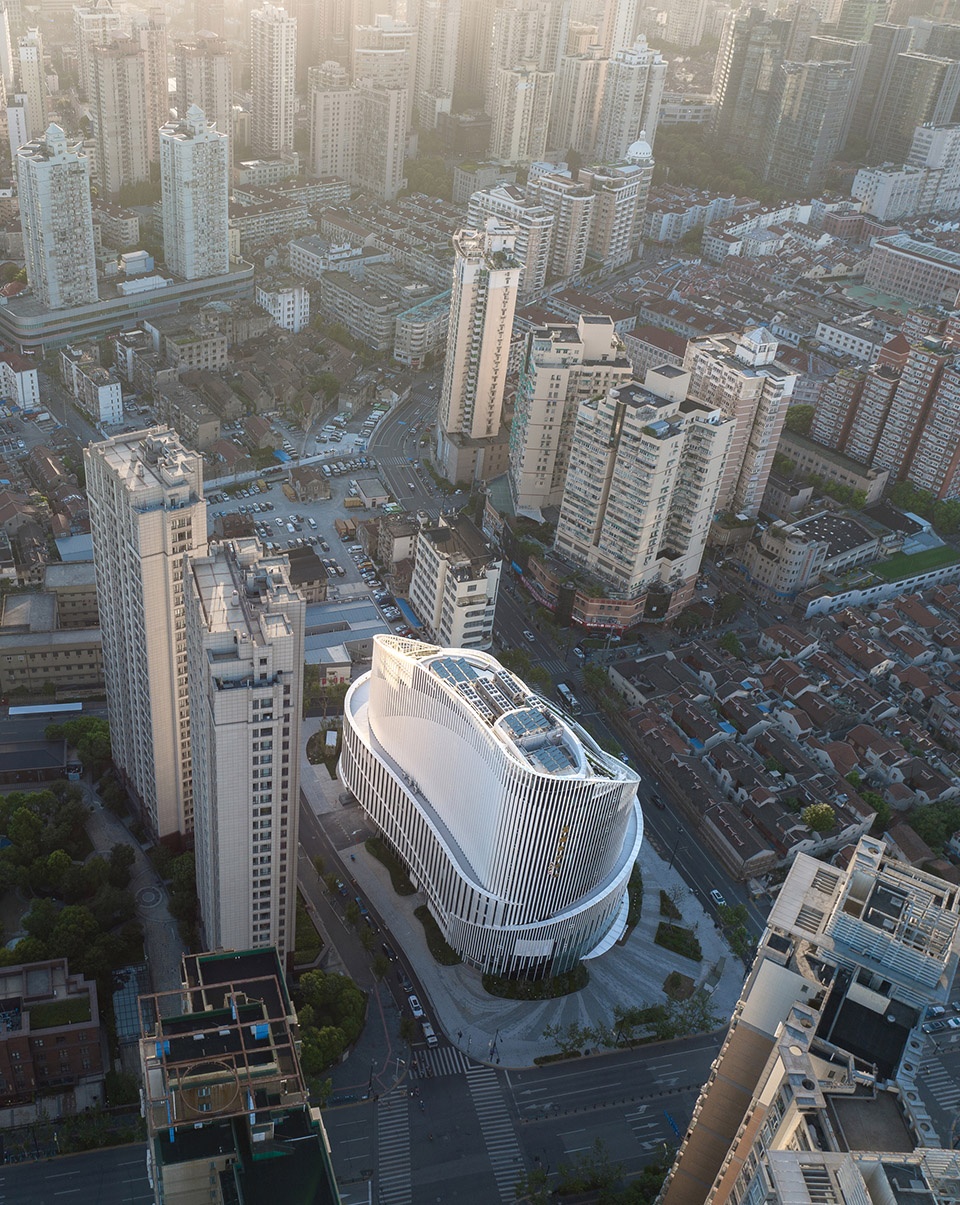 huang pu cultural centre by international frederic rolland architecture