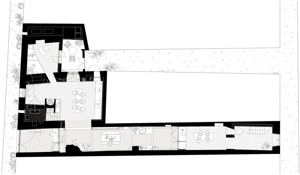 One Courtyard Two Houses Isla Architects