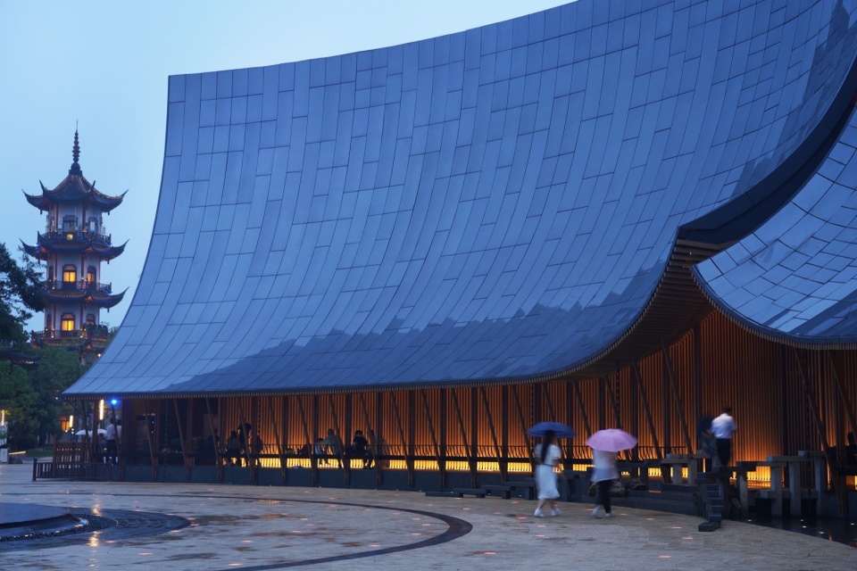 Zhouzhuang Theater Façade Renovation by The Design Institute of Landscape and Architectural China Academy of Art Co Ltd Practice o...