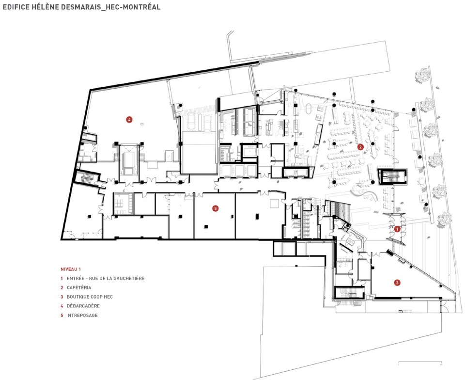 Hec Montreals Helene Desmarais Building by Provencher Roy