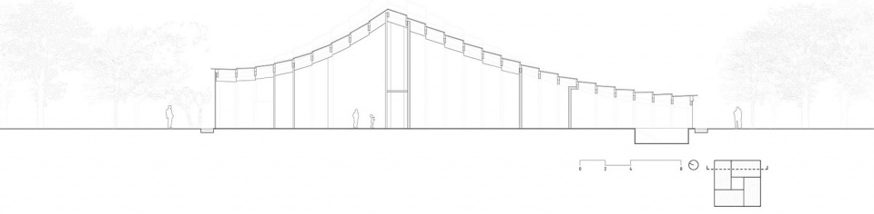 The Jinji Lake Pavilion by BIG Arts Grou vcl