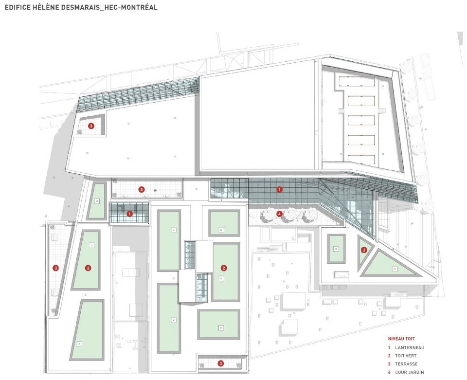 Hec Montreals Helene Desmarais Building by Provencher Roy