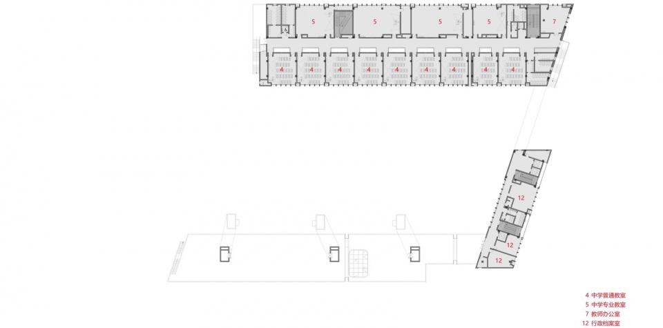 Baoji Weibin No 1 School by c d Design Center