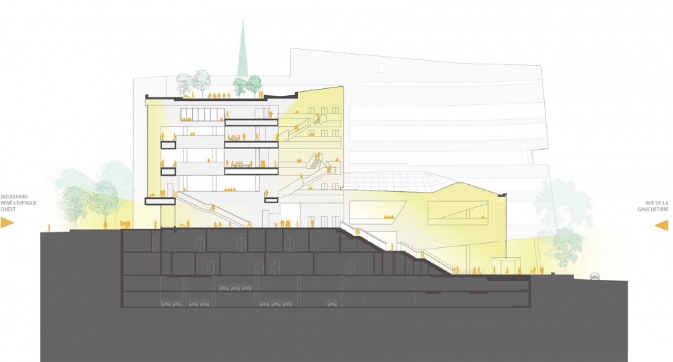 Hec Montreals Helene Desmarais Building by Provencher Roy