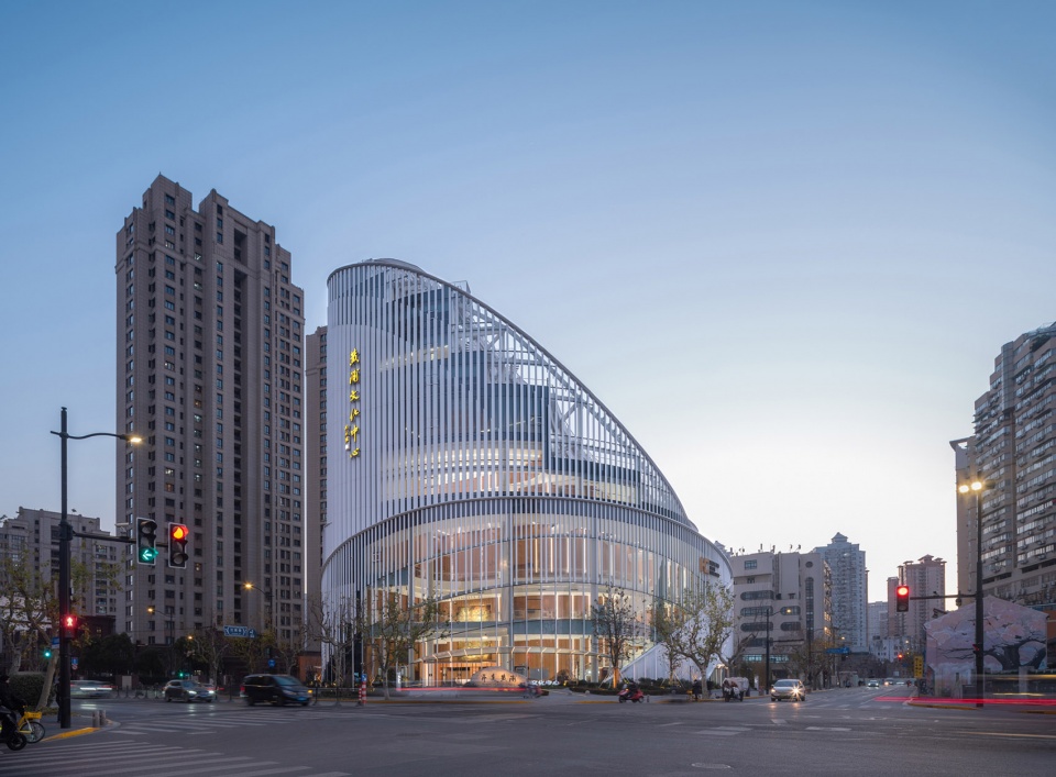 huang pu cultural centre by international frederic rolland architecture