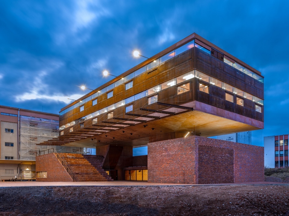 gampa and sfera with public spaces of automatic mills in pardubice by sepka architekti