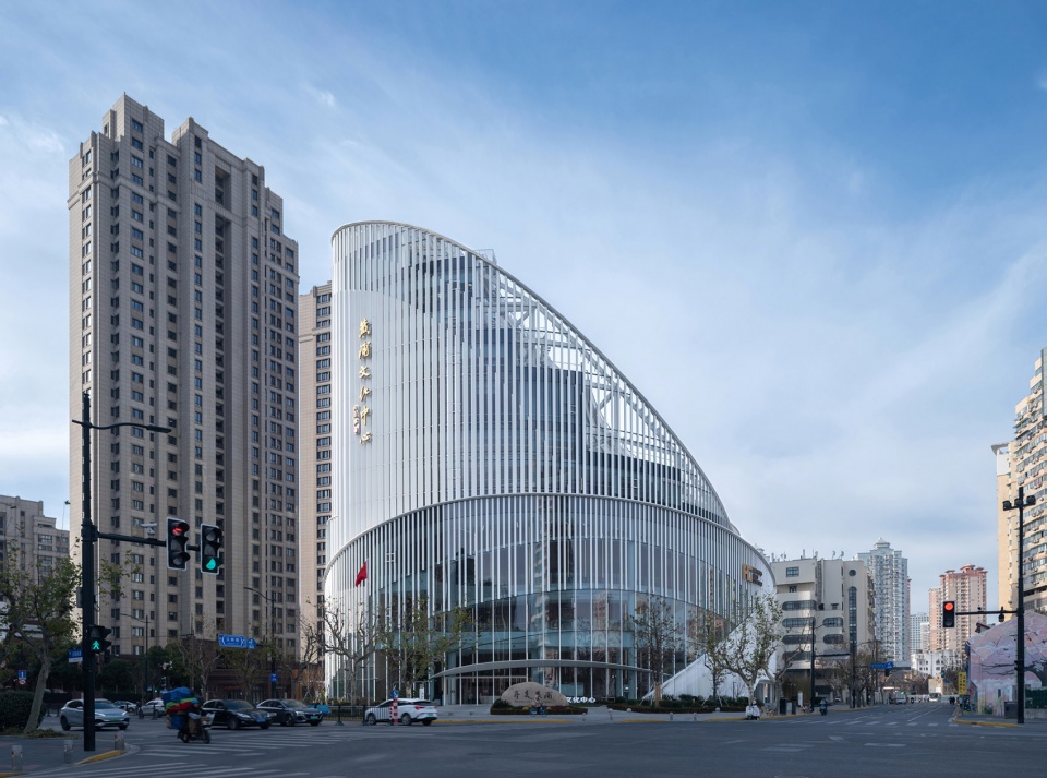 huang pu cultural centre by international frederic rolland architecture