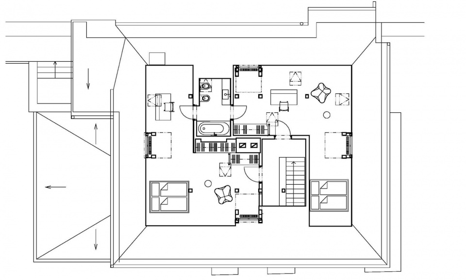 layout second floor