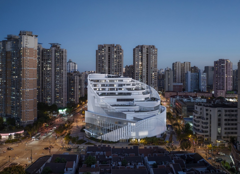 huang pu cultural centre by international frederic rolland architecture