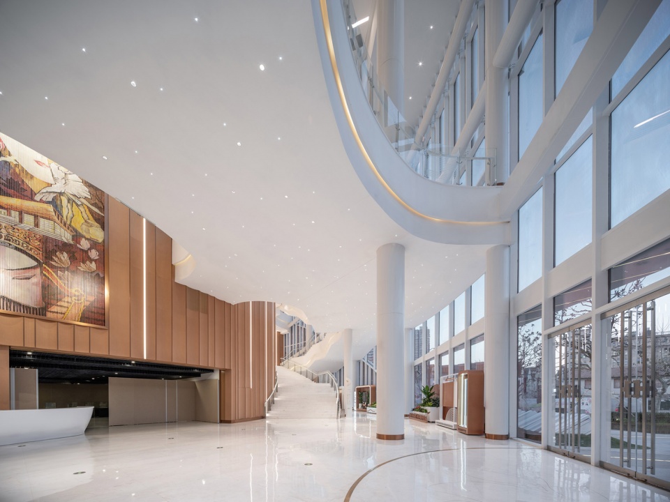 huang pu cultural centre by international frederic rolland architecture