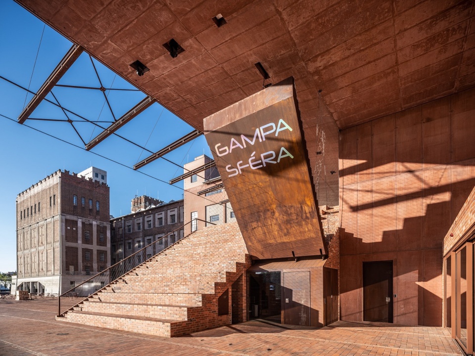 gampa and sfera with public spaces of automatic mills in pardubice by sepka architekti