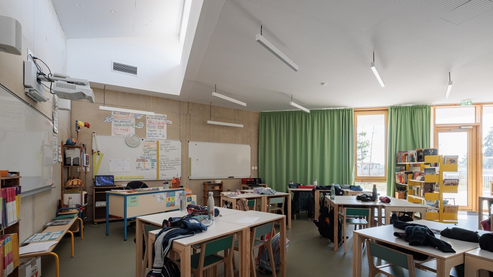 claudine hermann school by sam architecture