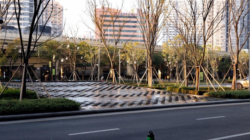 Midtown Forest Shanghai Xuhui Vanke Plaza Landscape Practice by THLA