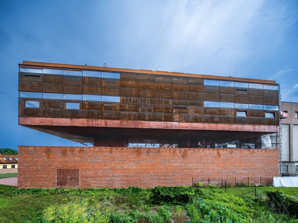 gampa and sfera with public spaces of automatic mills in pardubice by sepka architekti