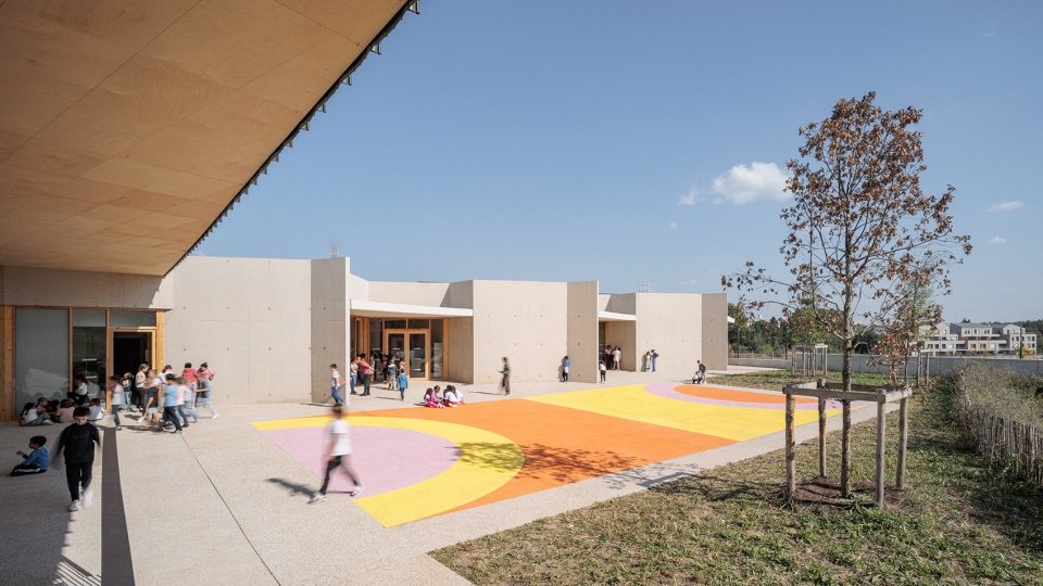 claudine hermann school by sam architecture