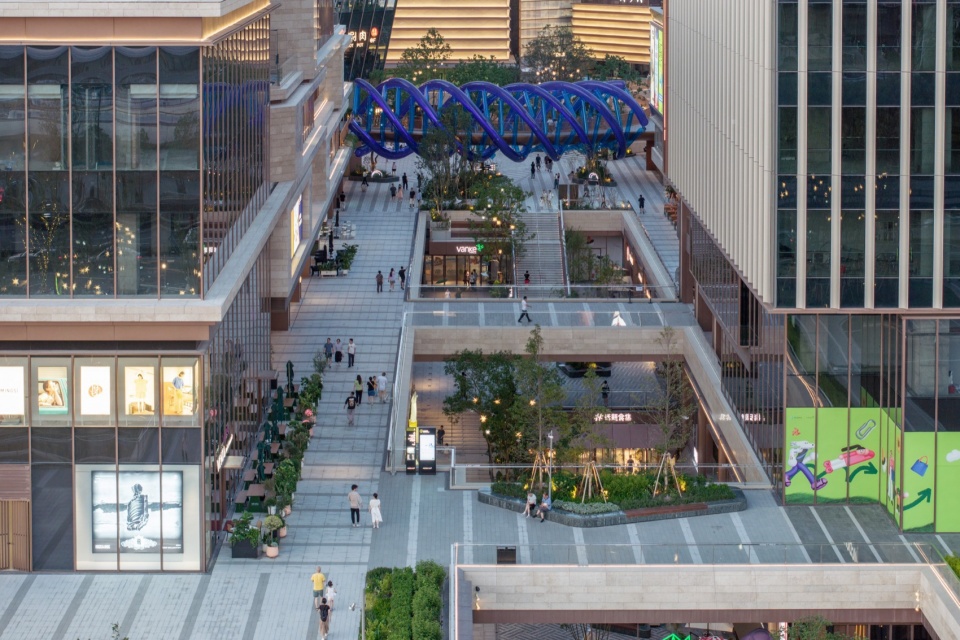 Midtown Forest Shanghai Xuhui Vanke Plaza Landscape Practice by THLA