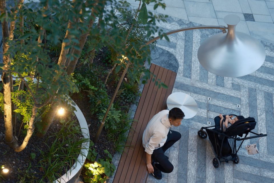 Midtown Forest Shanghai Xuhui Vanke Plaza Landscape Practice by THLA