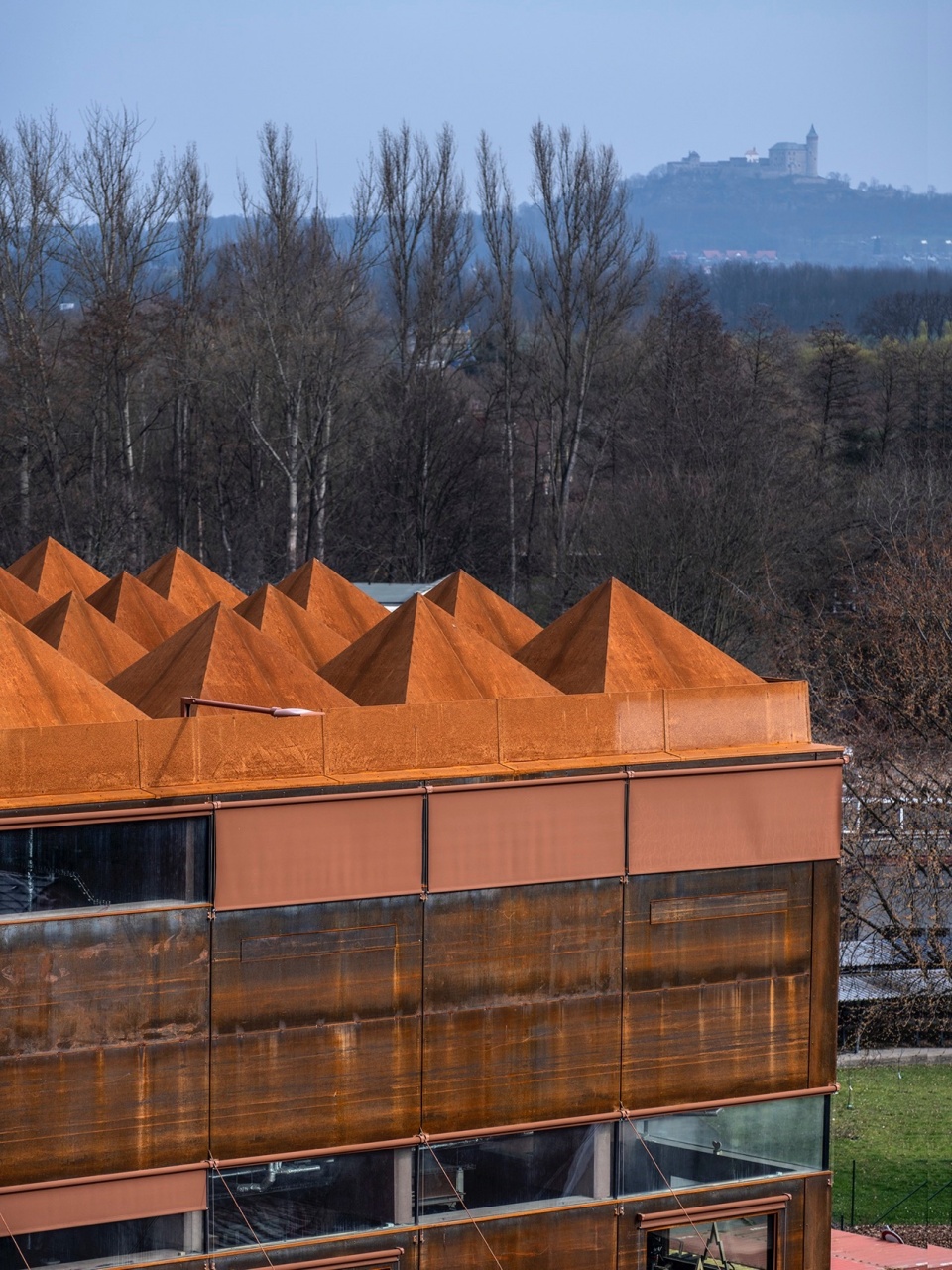 gampa and sfera with public spaces of automatic mills in pardubice by sepka architekti