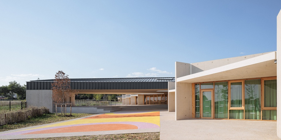 claudine hermann school by sam architecture