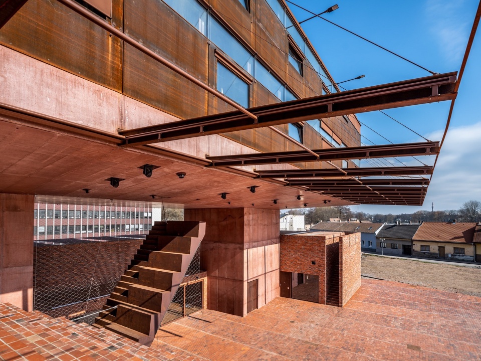 gampa and sfera with public spaces of automatic mills in pardubice by sepka architekti