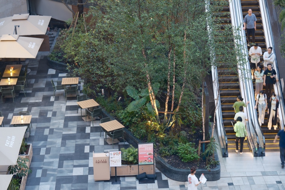 Midtown Forest Shanghai Xuhui Vanke Plaza Landscape Practice by THLA