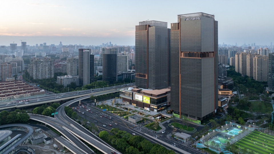 Midtown Forest Shanghai Xuhui Vanke Plaza Landscape Practice by THLA