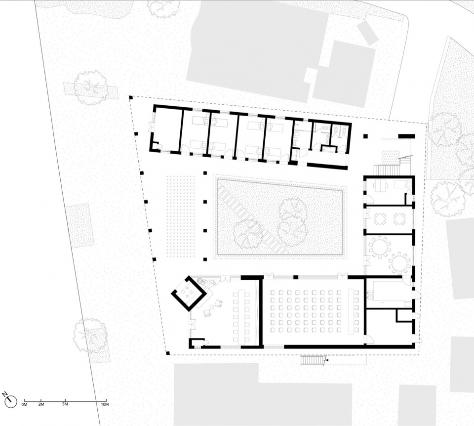 Yangbei Village CCP Elderly Day Care Center by Studio 10