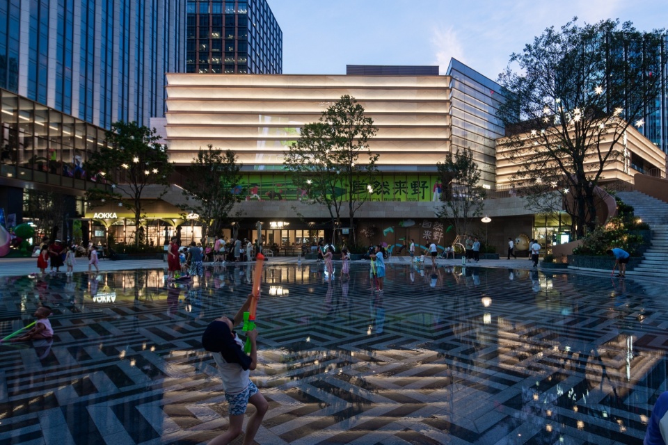 Midtown Forest Shanghai Xuhui Vanke Plaza Landscape Practice by THLA