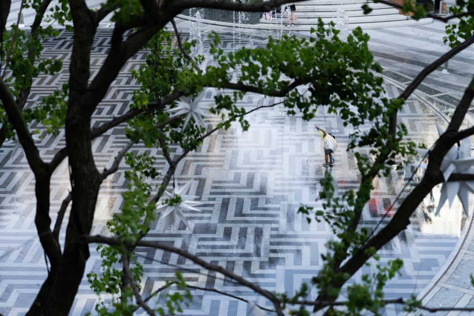 Midtown Forest Shanghai Xuhui Vanke Plaza Landscape Practice by THLA