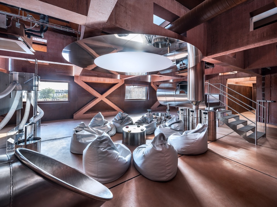 gampa and sfera with public spaces of automatic mills in pardubice by sepka architekti
