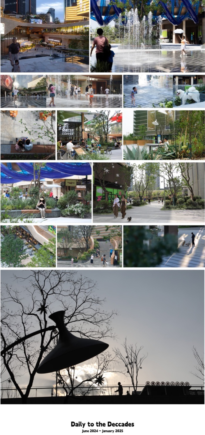 Midtown Forest Shanghai Xuhui Vanke Plaza Landscape Practice by THLA