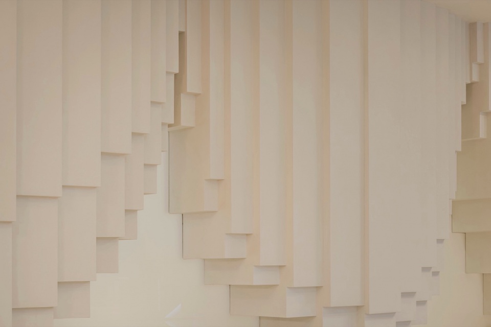 The details of the waterfall facade are indeed striking ©W Workspace